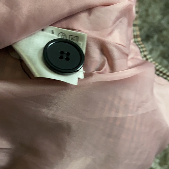 H&M plaid trench style coat size 4, Taylor swift inspo prwloved - Picture 7 of 7